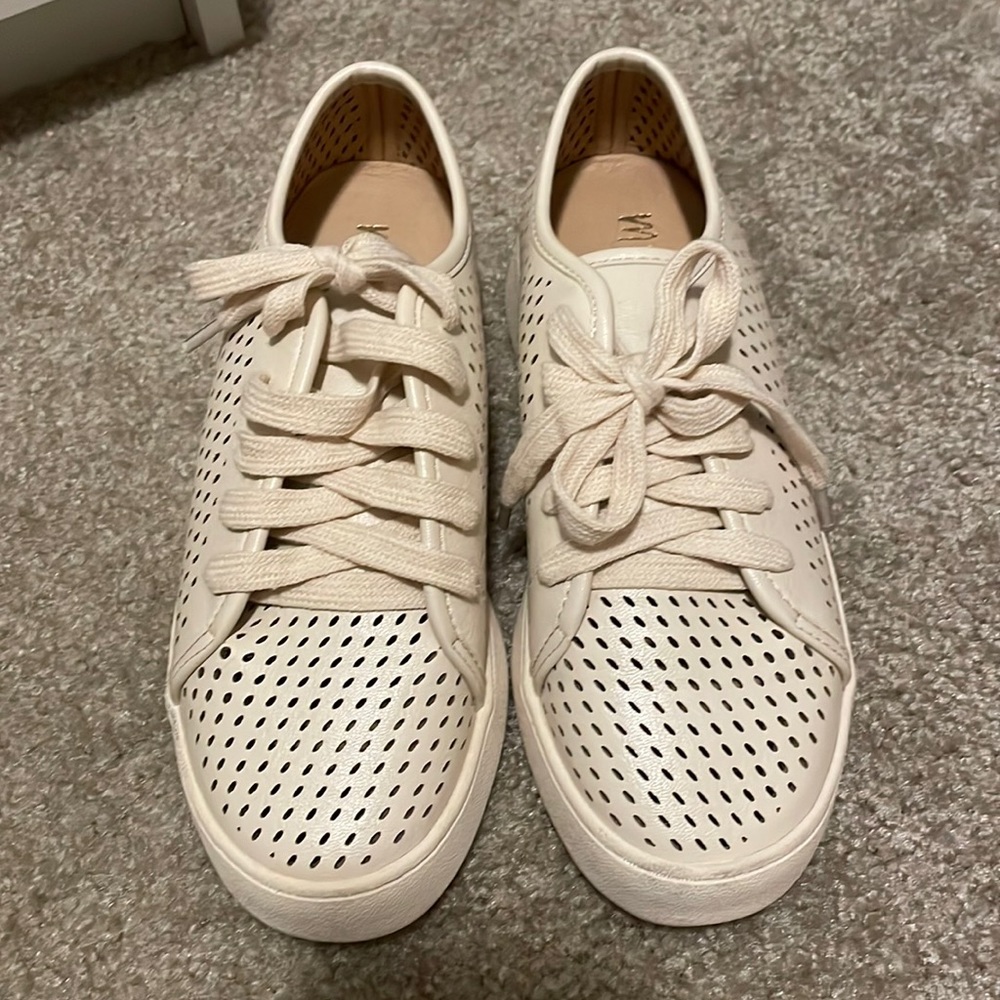 Cream Sneakers